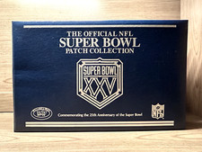 Official NFL Super Bowl Patch Collection Willabee Ward - 25th Anniversary - 24
