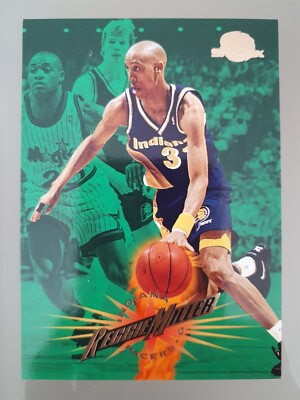 1995-96 SkyBox Reggie Miller #51 Indiana Pacers NBA Basketball Lesen!
