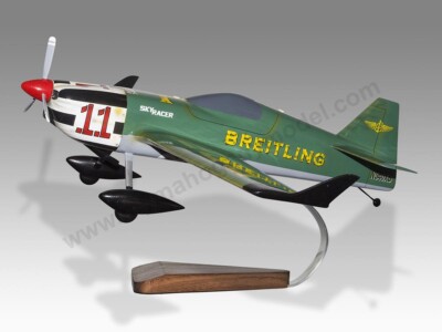 MXR Technologies MXS-R Breitling Ver.2 Desk Wood Airplane Model