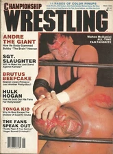 NOVEMBER 1985 CHAMPIONSHIP WRESTLING MAGAZINE WAHOO MCDANIEL ABDULLAH BUTCHER
