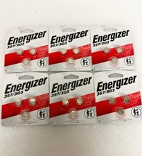 18 Energizer 357/303 Battery Silver Oxide Coin Cell