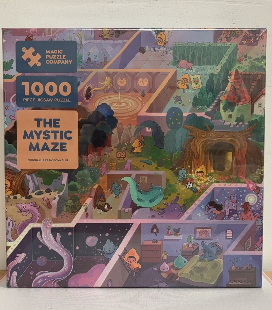 The Mystic Maze 1000-Piece Jigsaw Puzzle from The Magic