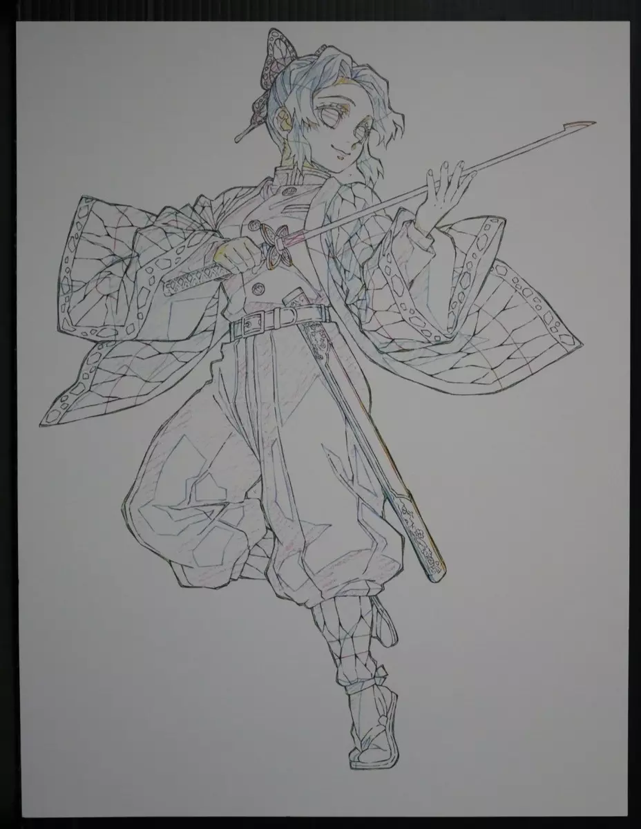 HOW TO DRAW SHINOBU KOCHO - DEMON SLAYER (Kimetsu no Yaiba) 