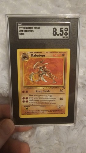 Kabutops (Unlimited) graded SGC 8.5 for sale on eBay