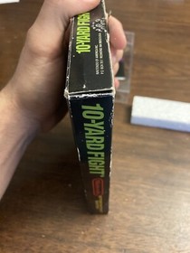 10-Yard Fight (Nintendo NES) Complete - 5 Screw Hangtab Sticker Seal - Authentic