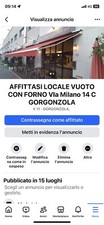 Affitto Locale vuoto Via Milano 14/c Gorgonzola Con Forno a legna 1.350,00 Mese
