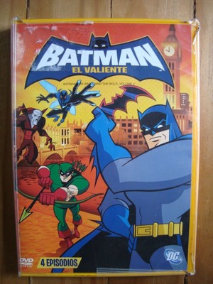 Batman: THE BRAVE AND THE BOLD VOL.2 EL VALIENTE ESPAÑOL/ENGLISH DVD NEW CODE1&4