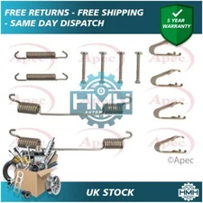 Fits Fiat Ducato Citroen Relay Peugeot Boxer Brake Shoes Fitting Kit Rear Poppy