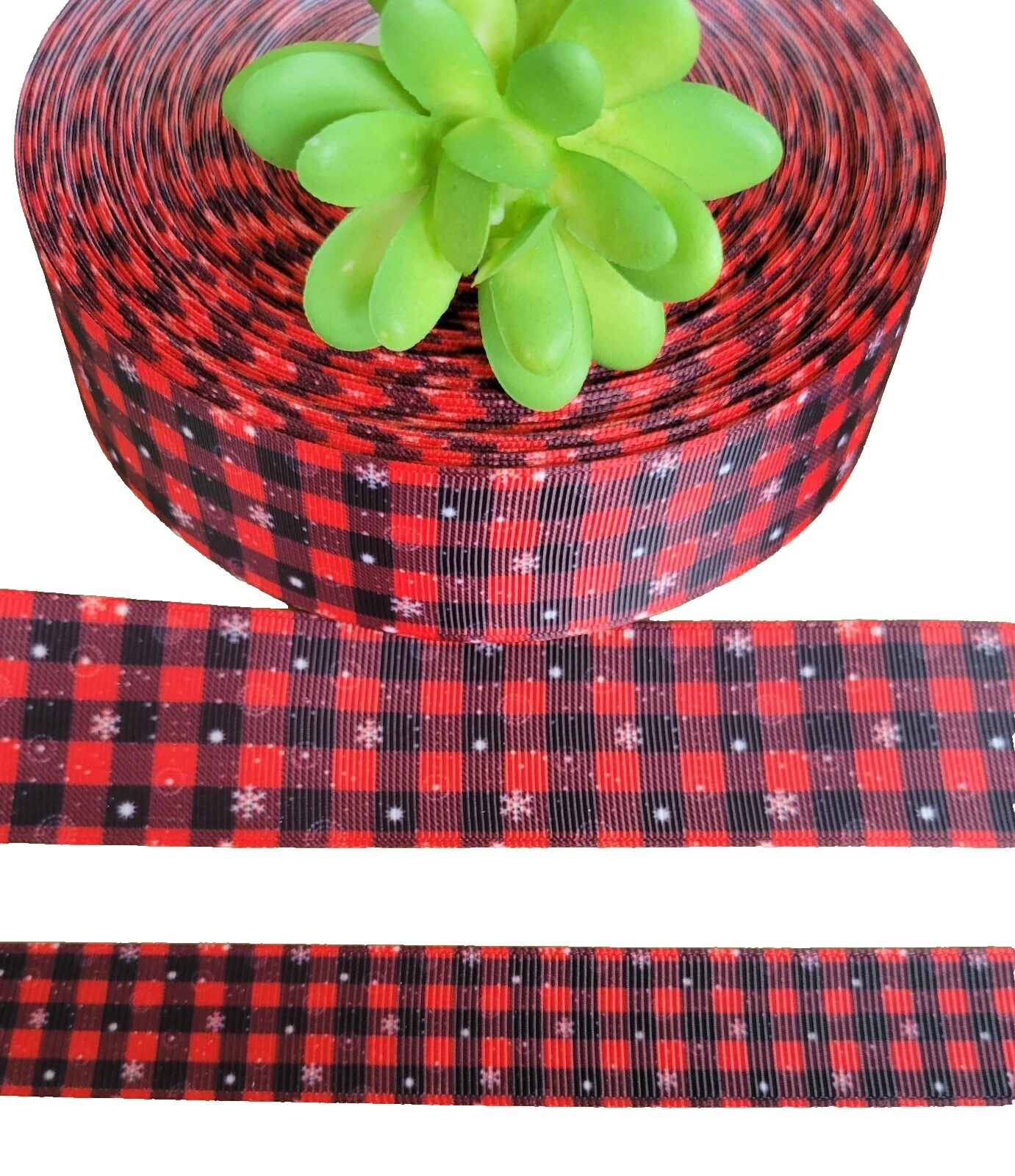 Cinta de navidad del Grosgrain Cinta Artesanía por Yarda