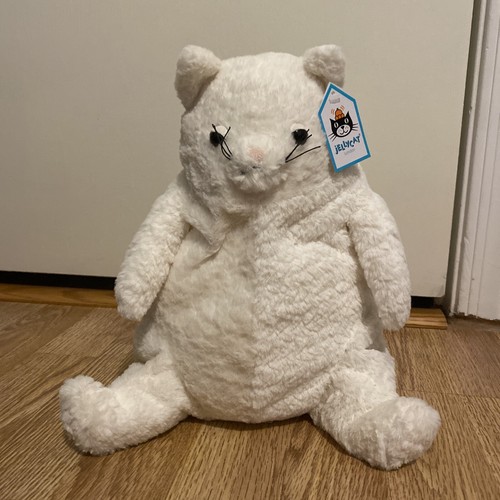 Jellycat AMORE CREAM FAT CAT 10-12 