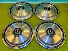 Plymouth Barracuda Valiant 13” Hubcaps Wheel Covers (4) 1966 1967
