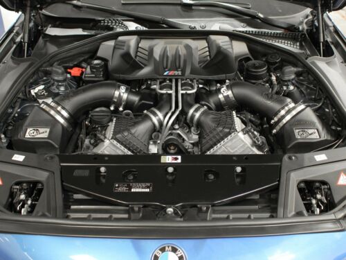 aFe Momentum Pro Dry-S Cold Air Intake System For 12-2017 BMW M5 M6 4.4L TT V-8 - Picture 7 of 9