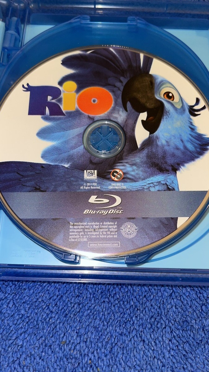 Rio Blu-ray + DVD & Rio 2 Blu-ray + DVD NO DIGITAL NO 3D | eBay