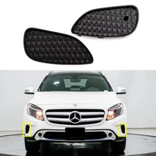 L&R Front Bumper Cover Grille For Mercedes Benz GLA X156 GLA250 260 2015-2017