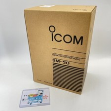 Icom SM-50 Dynamic Desktop Microphone Stand Microphone New Japan