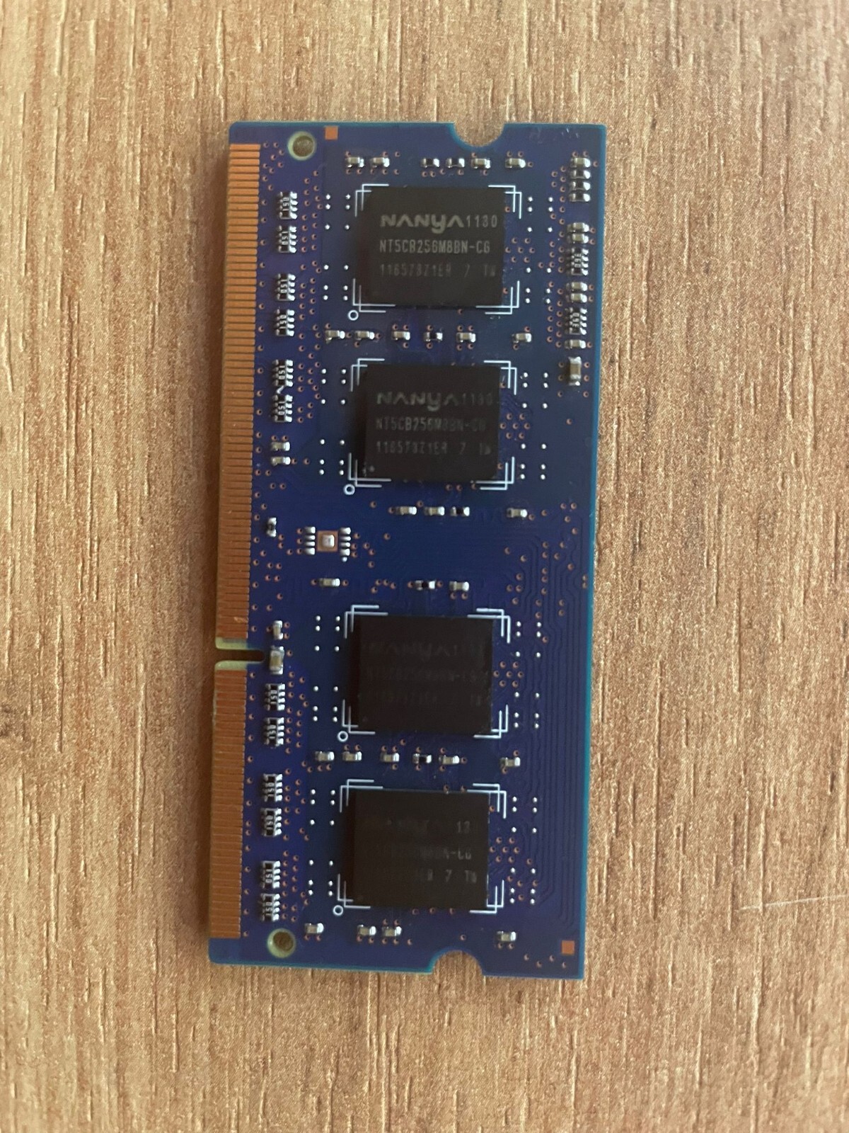 NANYA 2GB 1Rx8 PC3-10600S-9-10-B2 1333 NT2GC64B88B0NS-CG Laptop Memory ...