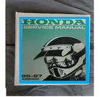 1985 - 1987 Honda xr600r XR600 Shop Service Repair Manual in binder 1986 printed