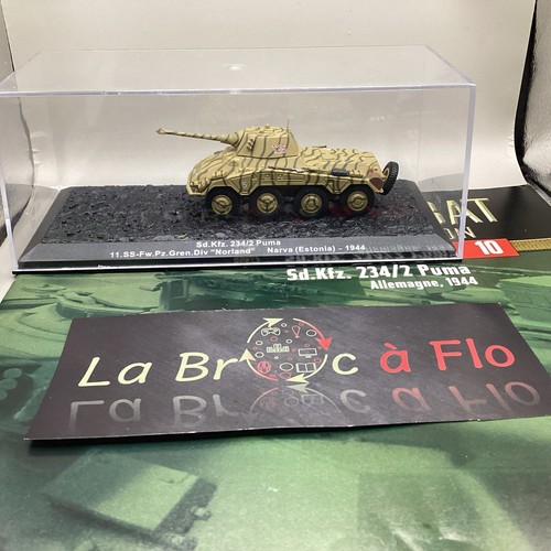 Maquette ESCI 1/72 - Char 624 SD.KFZ II Tractor & Parachutistes Allemands - YD034
