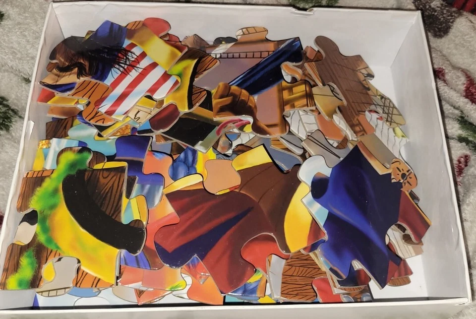 Rompecabezas de piso Melissa & Doug Pirates Bounty 2 x 3 pies usado TODAS LAS PIEZAS INCLUIDAS  Foto 2 de 3