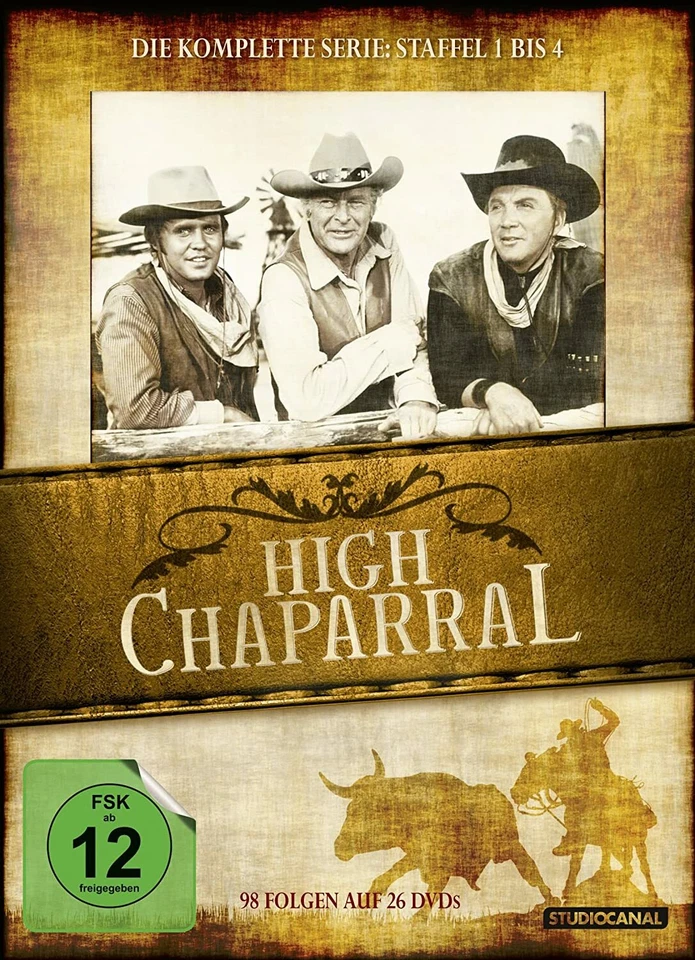 THE HIGH CHAPARRAL COMPLETE SERIES 1-4 DVD COLLECTION SEASON 1 2 3 4 UK COMP R2 - Image 2 of 2