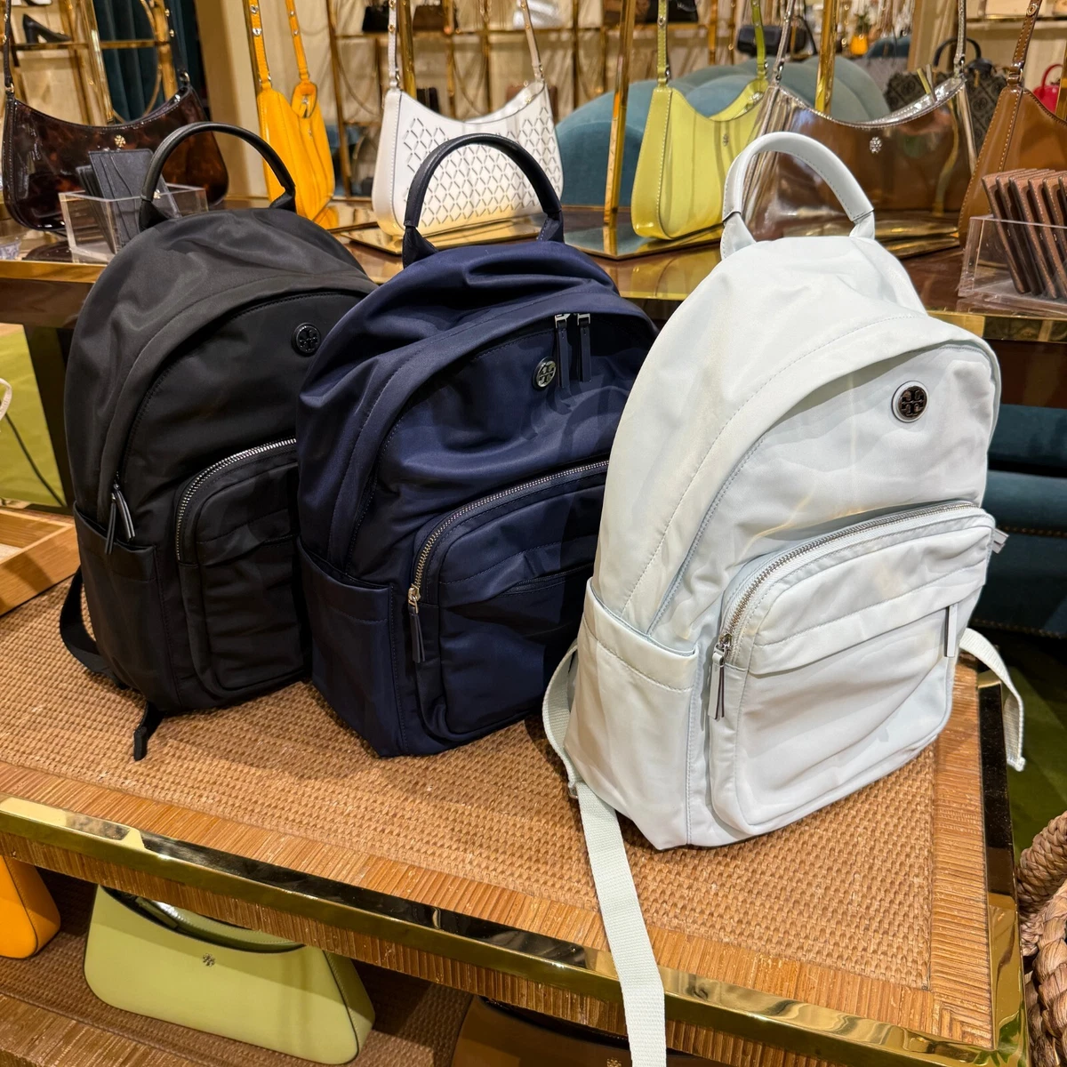 Tory Burch Backpack Blue Bags & Handbags for Women for sale | eBay