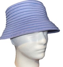 Vintage Liz Claiborne Lavender Purple Women  s Classical Ribbed Hat Flapper Style