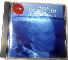 Sibelius Symphonies No  2 & 6 by Sir Colin Davis (CD, 1995, RCA) LSO