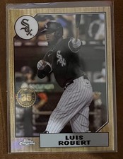 2022 Topps Chrome - 1987 Topps Baseball Luis Robert #87BC-12