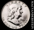 1963-D Franklin Half Dollar - FBL  Choice Gem Brilliant Unc+++  Lustrous  #L2637