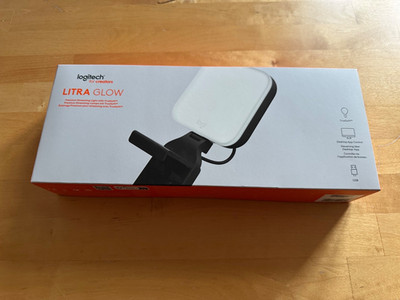 Logitech Litra Glow, brandneu im Karton (neu in OVP), versiegelt