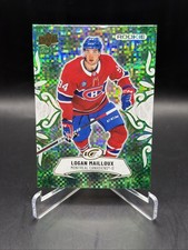 Logan Mailloux 2024-25 Upper Deck Ice Emerald Green Parallel RC Card #109