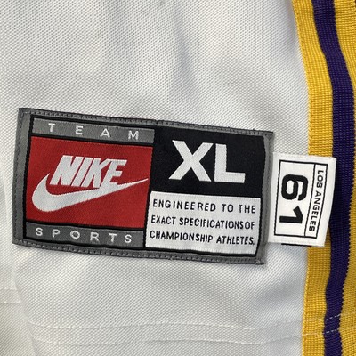 Nike Los Angeles Lakers ウォームアップウェア Lサイズ Los Angeles Lakers Nike Thermaflex Full Zip Hoodie - Mens