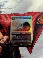 MTG FOIL The Fire Nation Drill Avatar The Last Airbender NM Borderless English