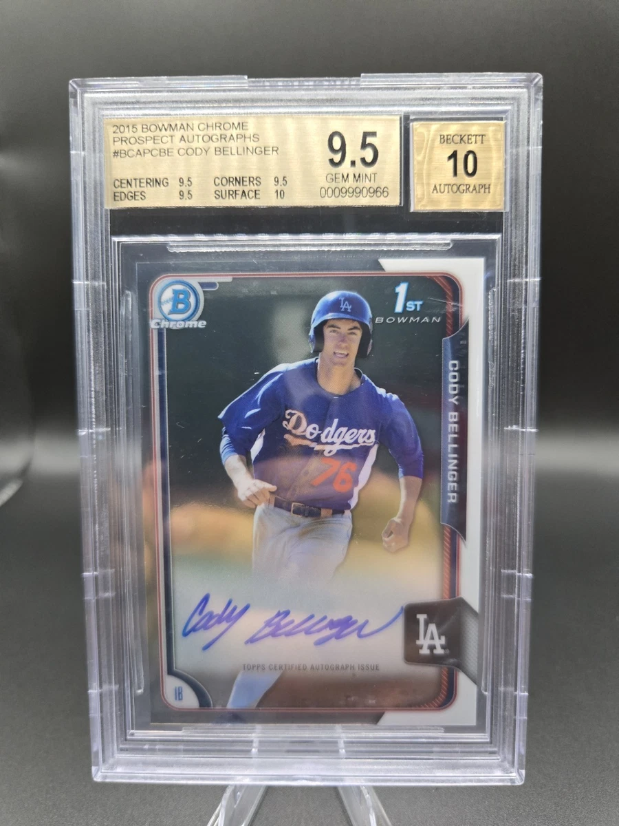 Bowman Cody Bellinger Baseball Sports Trading Cards & Accessories