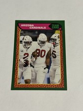 2026 TOPPS HERITAGE FOOTBALL TEAM CARD ARIZONA CARDINALS #351 green border