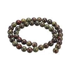 50pcs Dragon Stone Natural Stone Beads 8mm Round Loose Bead