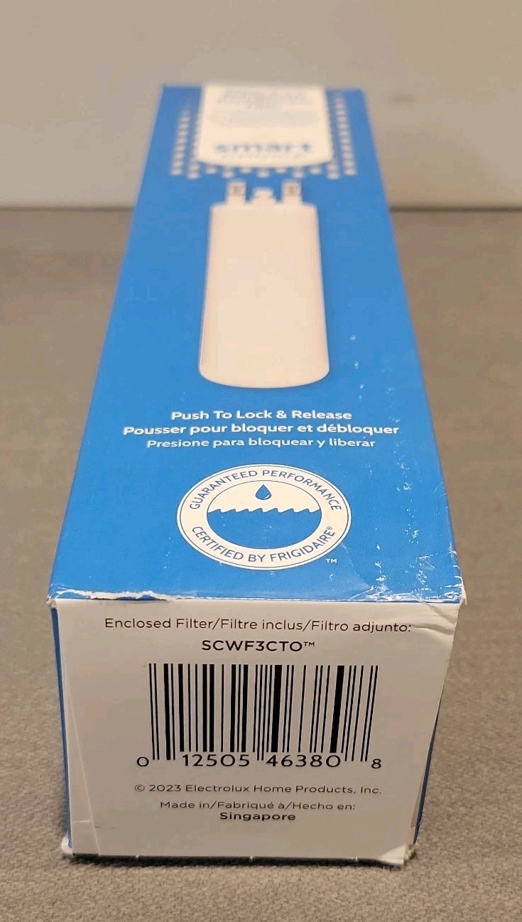 Smart Choice 4 Pack SCWF3CTO Refrigerator Water & Ice Filter, White