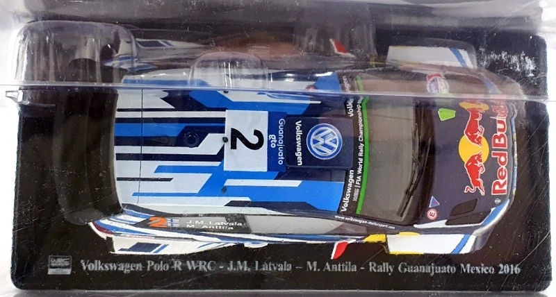 Altaya escala 1/24 diecast AL5122C - Volkswagen Polo R WRC J.M. Latvala #2 2016 Foto 4 de 4