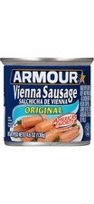 Armour Vienna Sausage, Original, 4.6 oz Can - 48 Cans