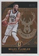 2016-17 Panini Gold Standard AU /79 Miles Plumlee #165 w5c