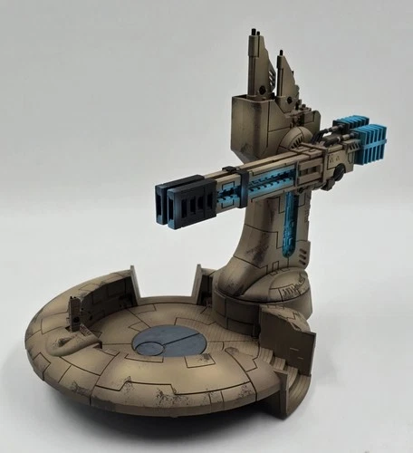 Tidewall Gunrig Tau Empire Scenery Terrain Warhammer 40K Excellent Painted