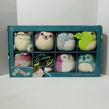 Original Squishmallows Mini 5" Exotic Set Of 8 Age 3 