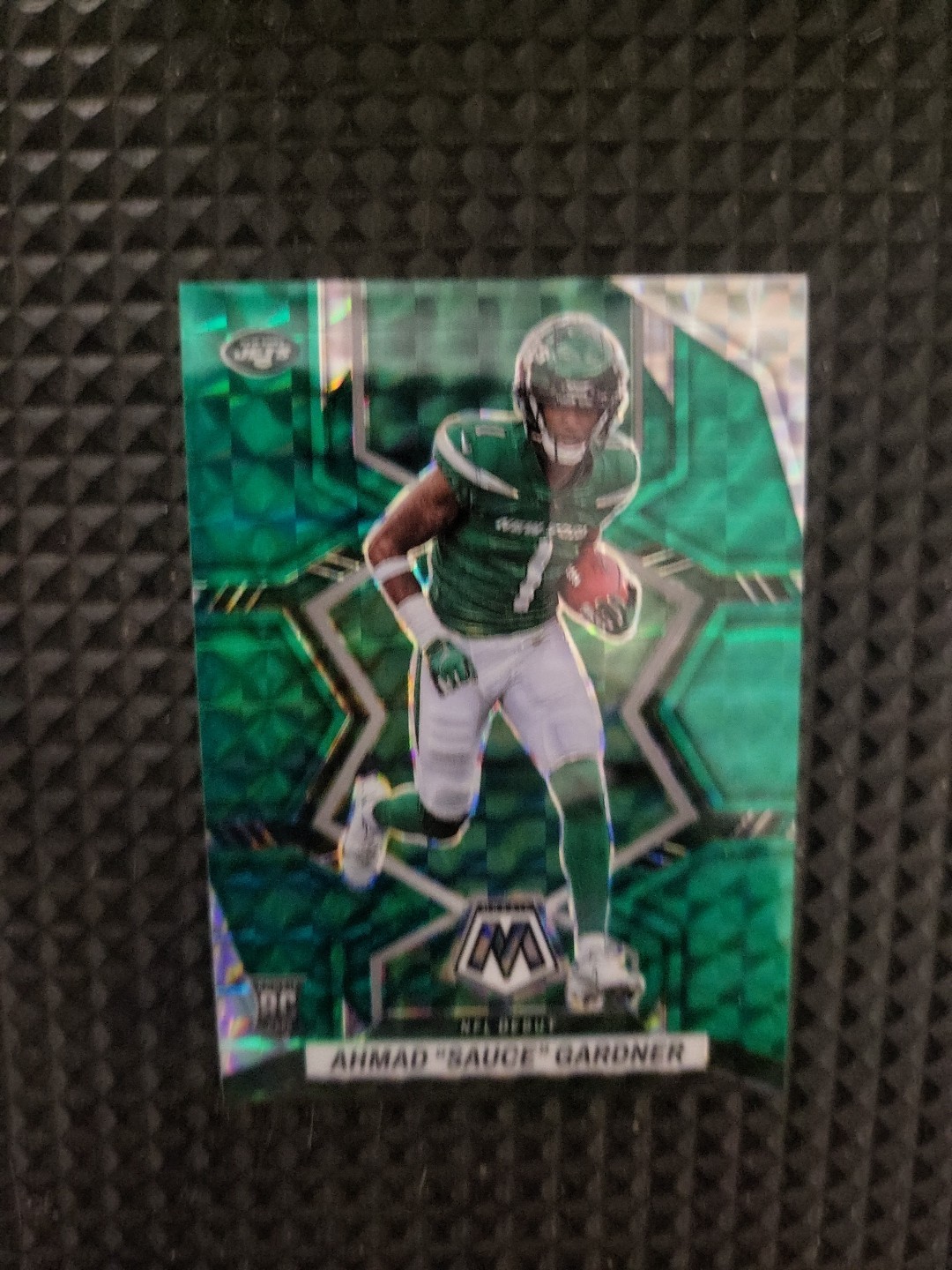 2022 Panini Mosaic - NFL Debut Ahmad Gardner #289 Genesis Mosaic Prizm (RC)