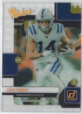 Alec Pierce 2022 Panini Clearly Donruss The Rookies #TR-14 SSP Mosaic Parallel