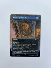 Kings Bay Clock Tower (Midnight Clock) Secret Lair Drop Uncharted Magic MTG