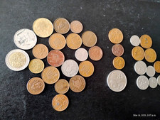 Mixed Lot- 33 Assorted Foreign Coins-.24 Australia-1.06 Trinidad-other-some old