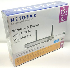 Netgear Wireless-N Router with Built-In DSL Modem DGN2000 606449058727