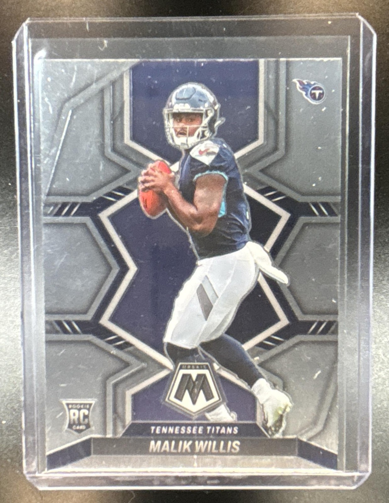 2022 Panini Mosaic Malik Willis #302 Silver RC Titans