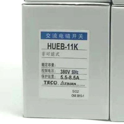1PC New TECO HUEB-11K 5.5-8.5A 380V Magnetic Starter In Box #vn
