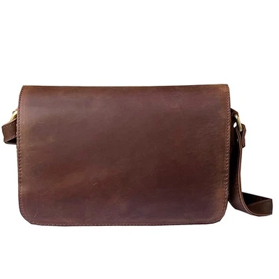 SILVERFEVER Cowhide Leather Women's Crossbody Organizer Bag Small Shoulder... - Image 1 of 4